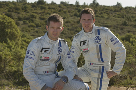 Sebastian Ogie og Julien Ingrassia
(Foto: VW Motorsport)